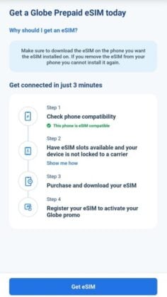 Globe Rolls Out ESIM Conversion For Prepaid Subscribers Tech News