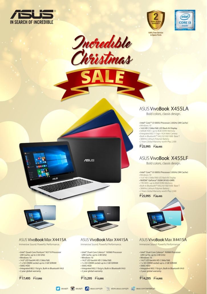 ASUS Incredible Christmas Sale Price Drop 726x1030