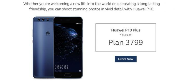 Huawei P10 Platinum Banner