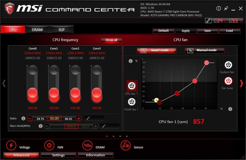 MSI Command Center