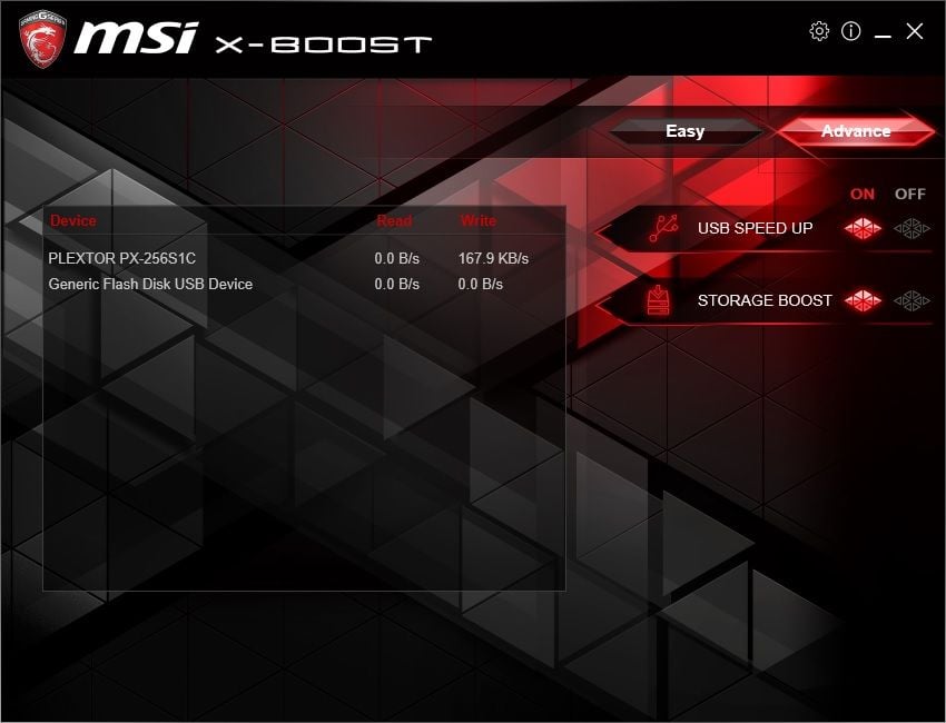 MSI X Boost Advanced