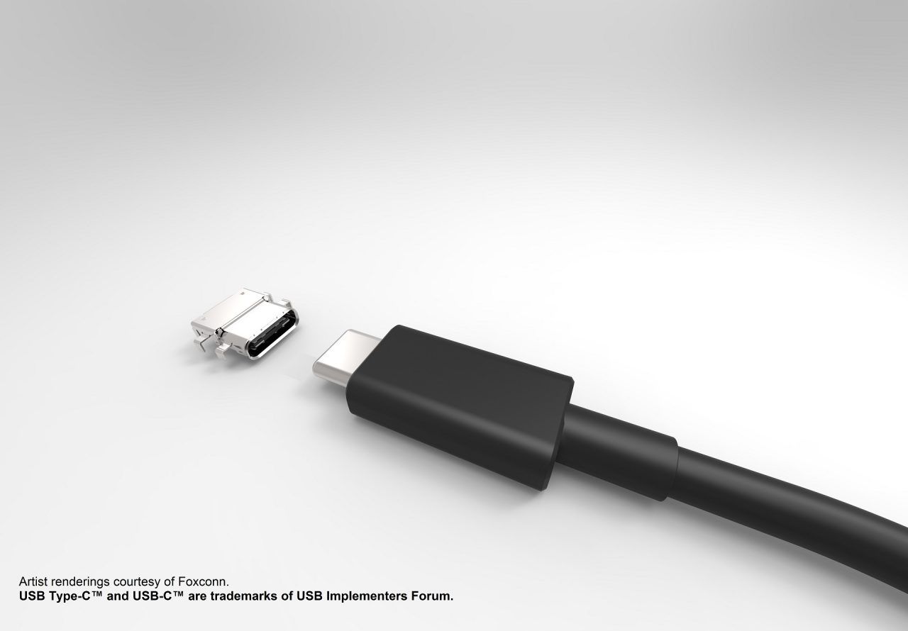 USB Type C rendering