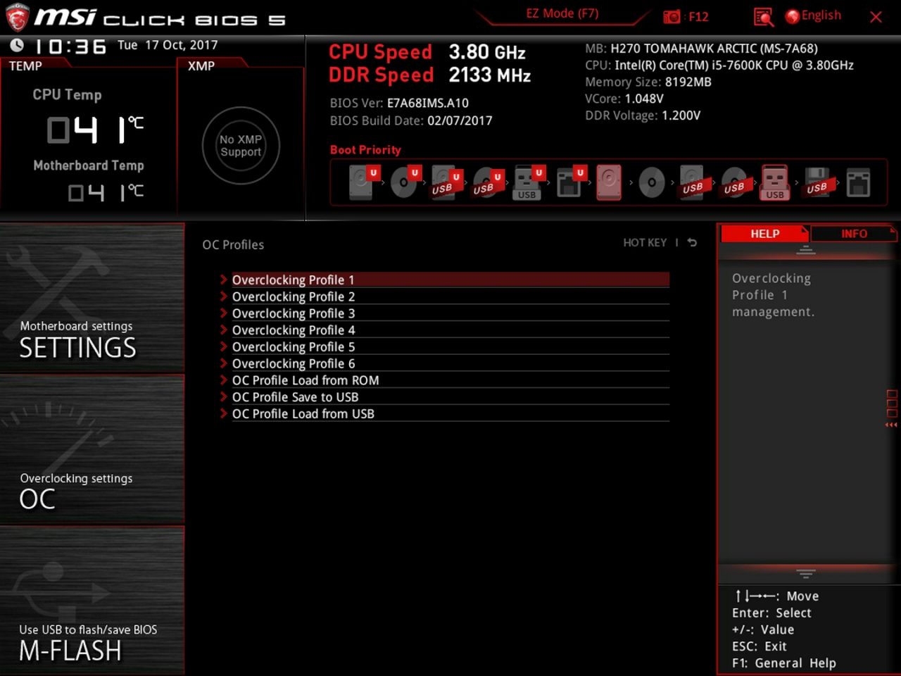 MSI SnapShot 17