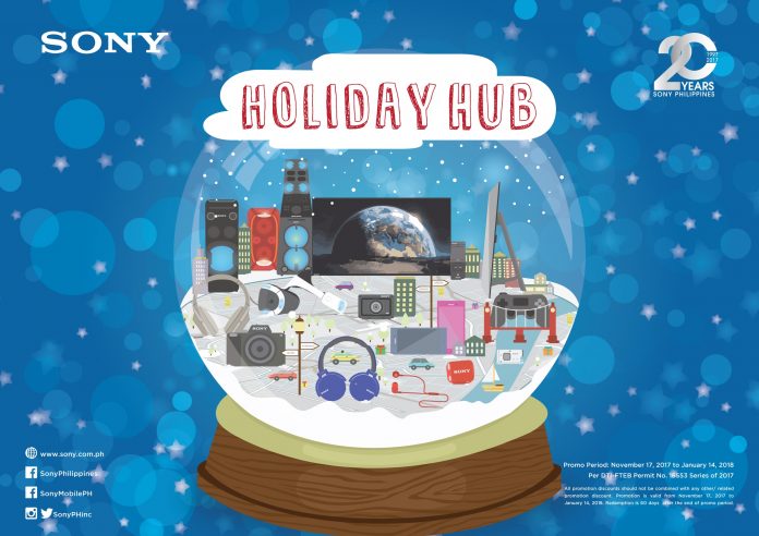 It’s the Season to be Techie with Sony’s Holiday Hub Promo