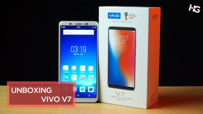 Thumbnail Unboxing Vivo V7