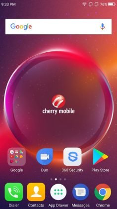 Cherry Mobile Flaire S6 Selfie System UI 1
