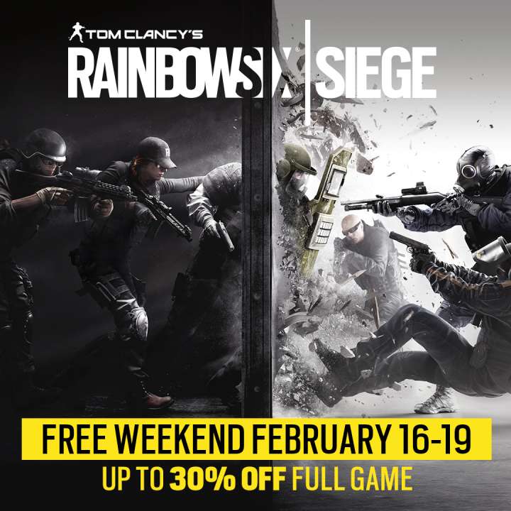 r6s Free weekend feb 2018 hungrygeeksph 1