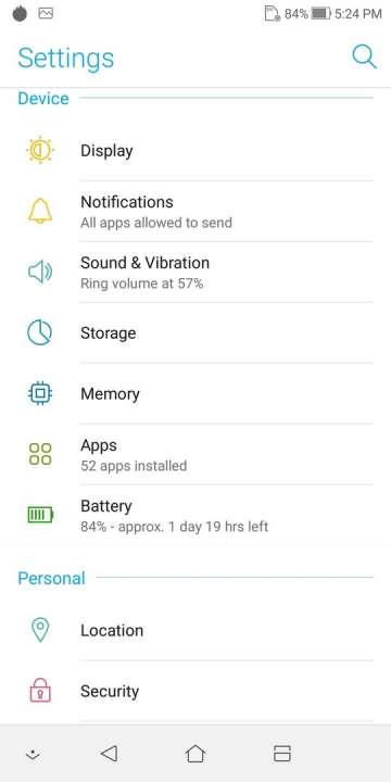 ASUS ZenFone 5Q review UI 7