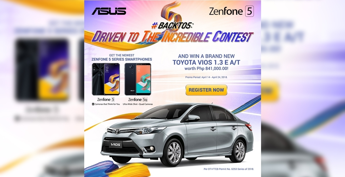 ASUS Car Giveaway ZF5 Cover