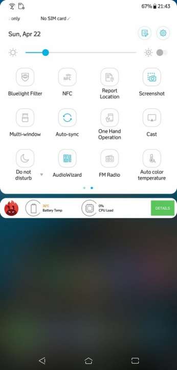 ASUS ZenFone 5 review UI 10