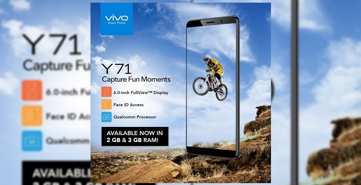 Vivo Y71 Cover