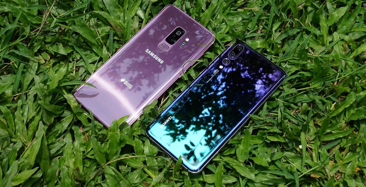 Samsung Galaxy S9 vs Huawei P20 Pro 1