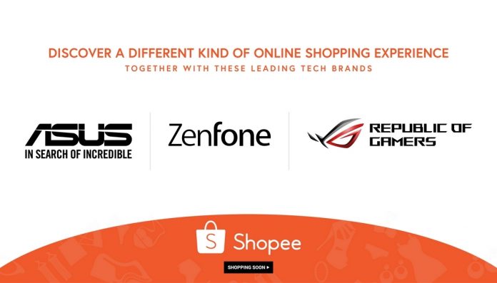ASUS Shopee Online Store Announcement