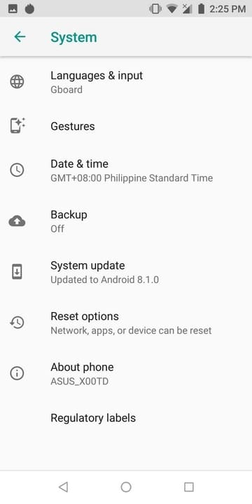 ASUS ZenFone Max Pro M1 UI 13