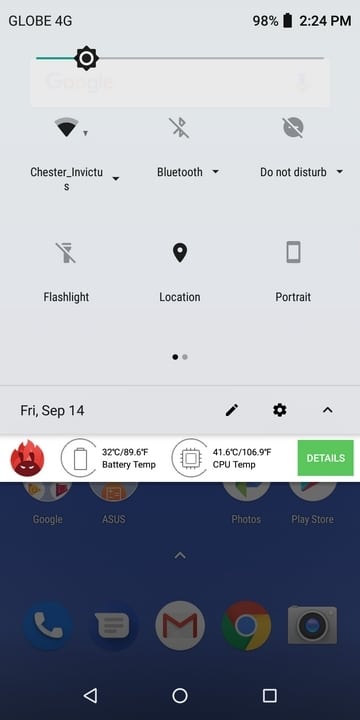 ASUS ZenFone Max Pro M1 UI 9