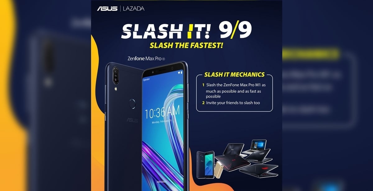 Lazada x ZenFone Max Pro Slash It Cover