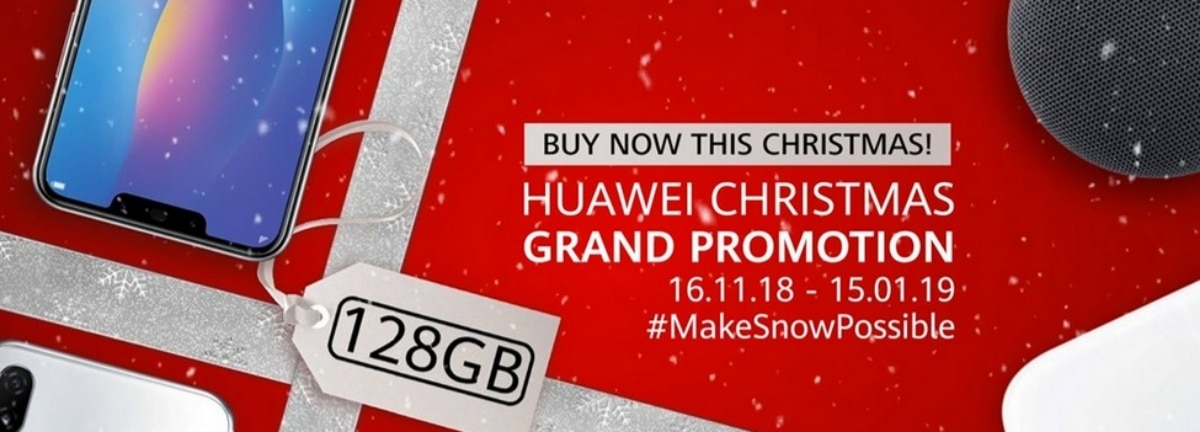 Huawei Christmas Promo 2018 Cover