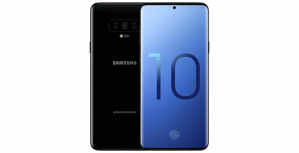 Samsung Galaxy S10 Render Cover