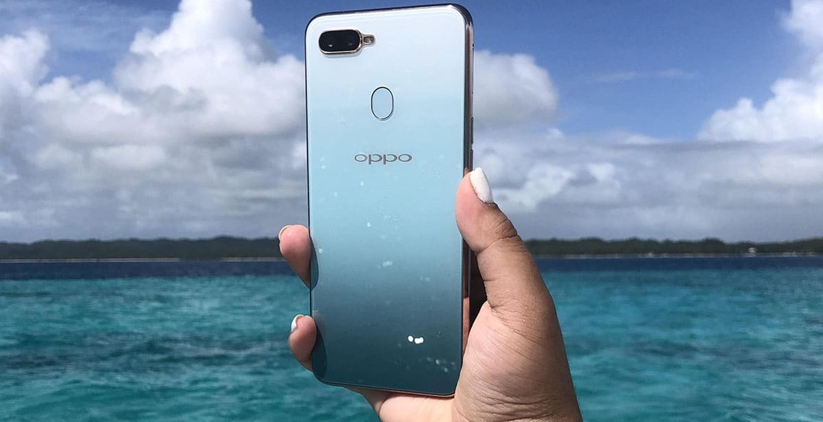 OPPO F9 Jade Green 1