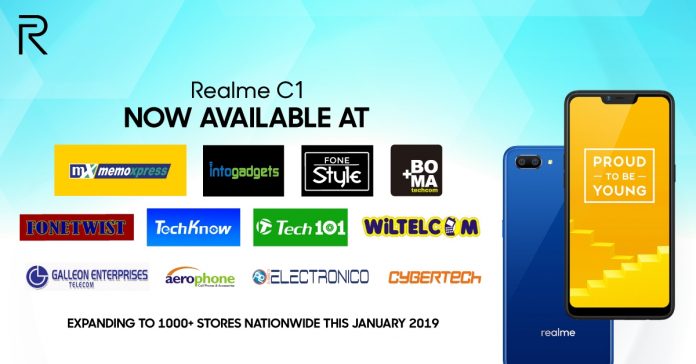 Realme 1000 stores nationwide expansion