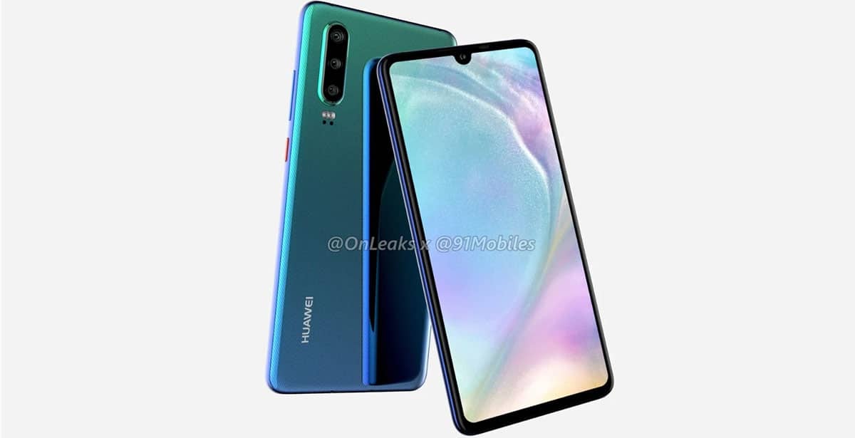 Huawei P30 Launch Cover