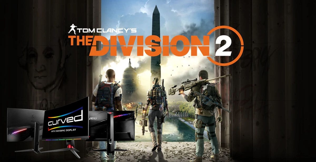 MSI Monitors The Division 2 Bundle