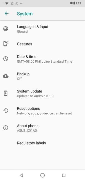 ASUS ZenFone Max M2 UI 5