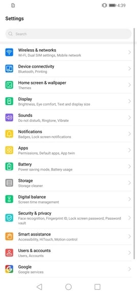 Huawei P30 Lite UI 3