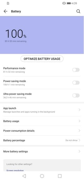 Huawei P30 Lite UI 4