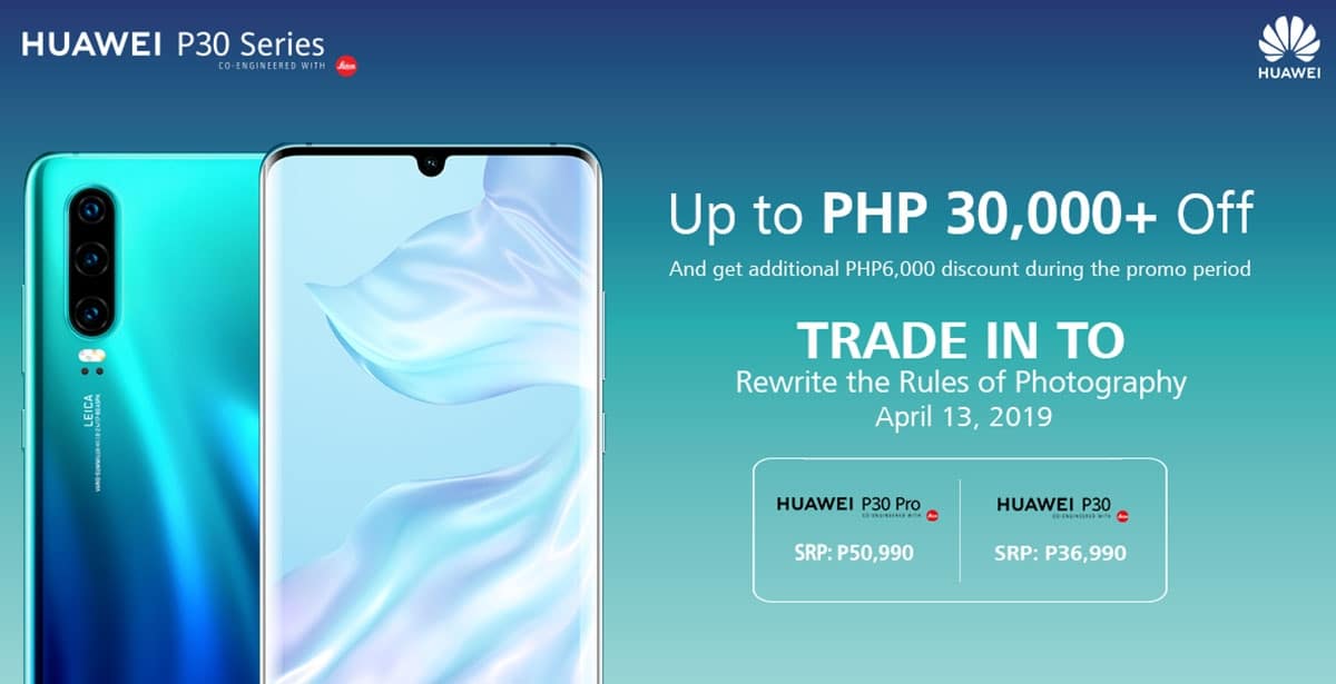 Huawei P30 Series Trade In