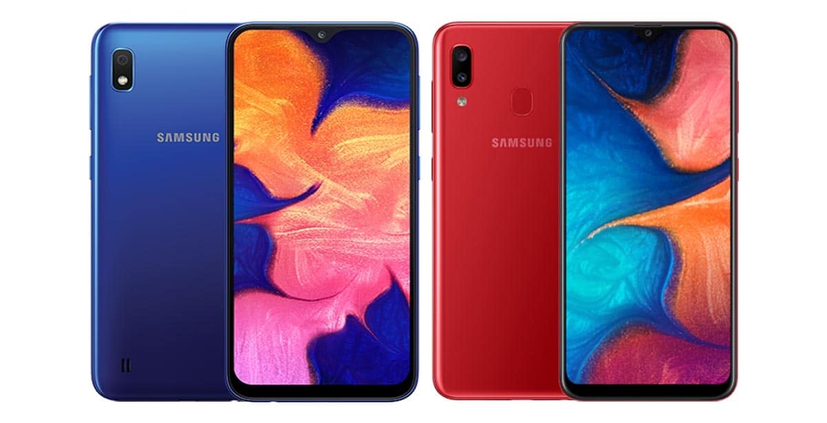 Samsung Galaxy A10 and A20 Series