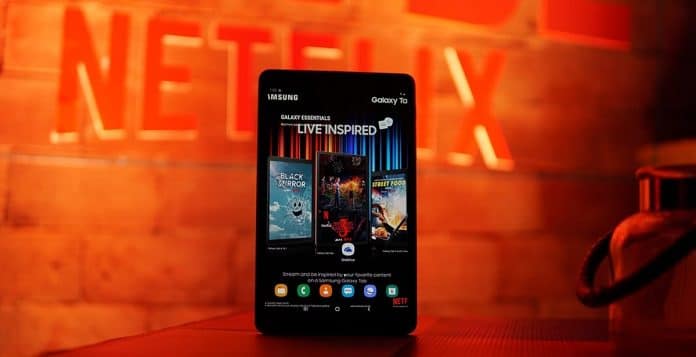 Samsung Galaxy Tablets x Netflix Cover