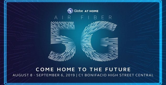 Globe Air Fiber 5G Trial BGC