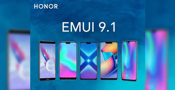 Honor EMUI 9.1 Update