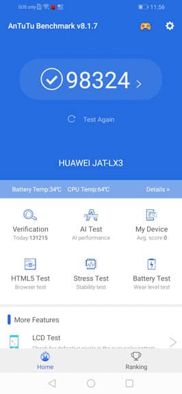 Huawei Y6s Review Benchmarks 4