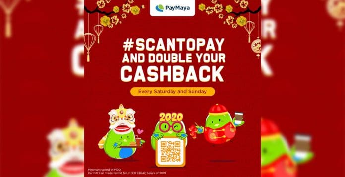 PayMaya CNY Cashback Cover