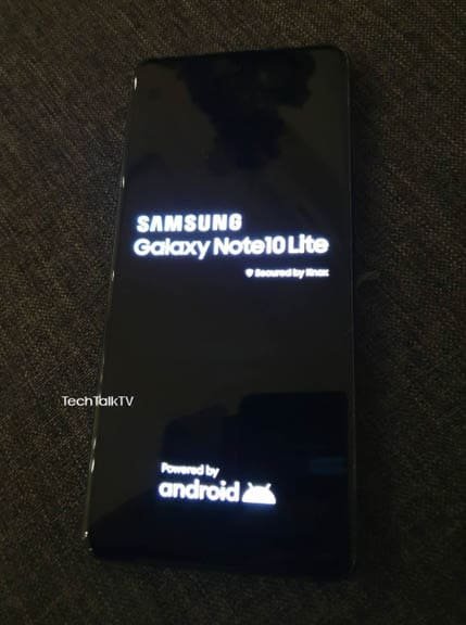 Samsung Galaxy Note10 Lite Live Image 4