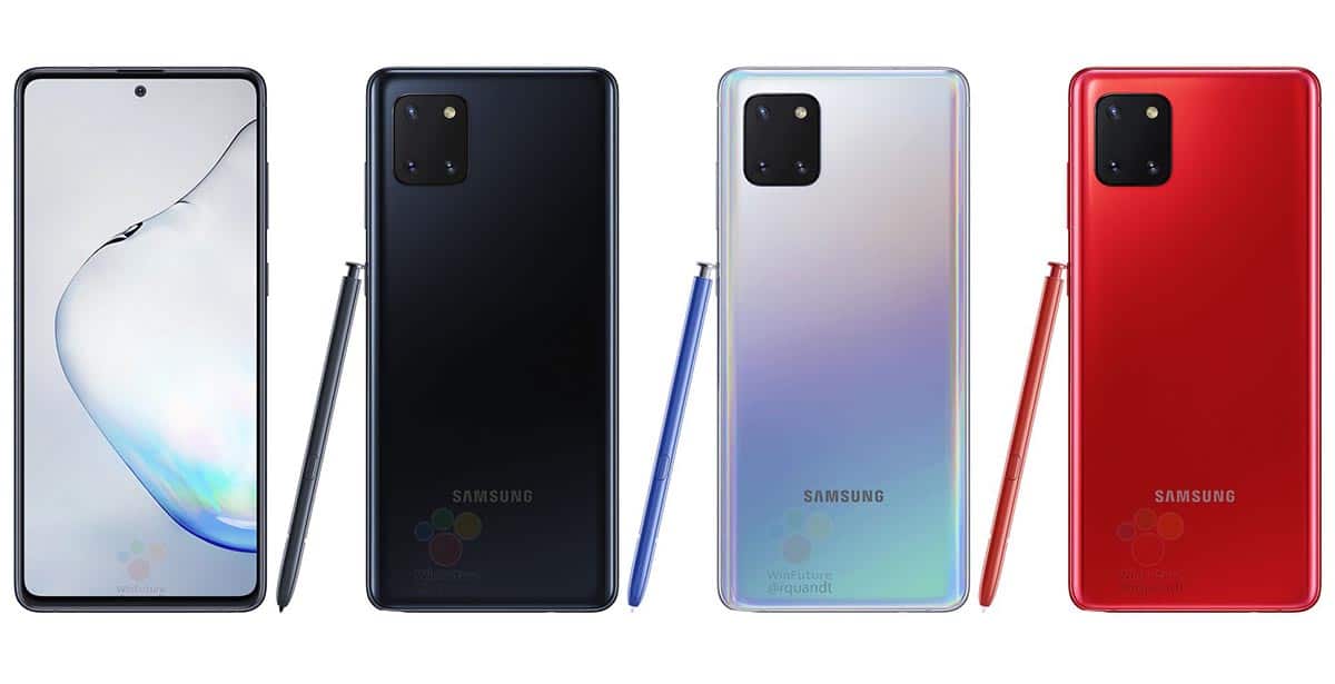 Samsung Galaxy Note10 Lite Live Image Cover