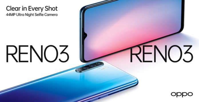 OPPO Reno3 Coming Soon
