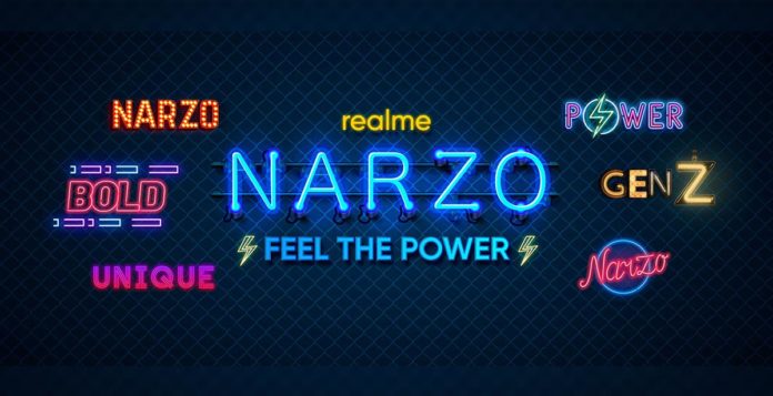 Realme Narzo Teaser