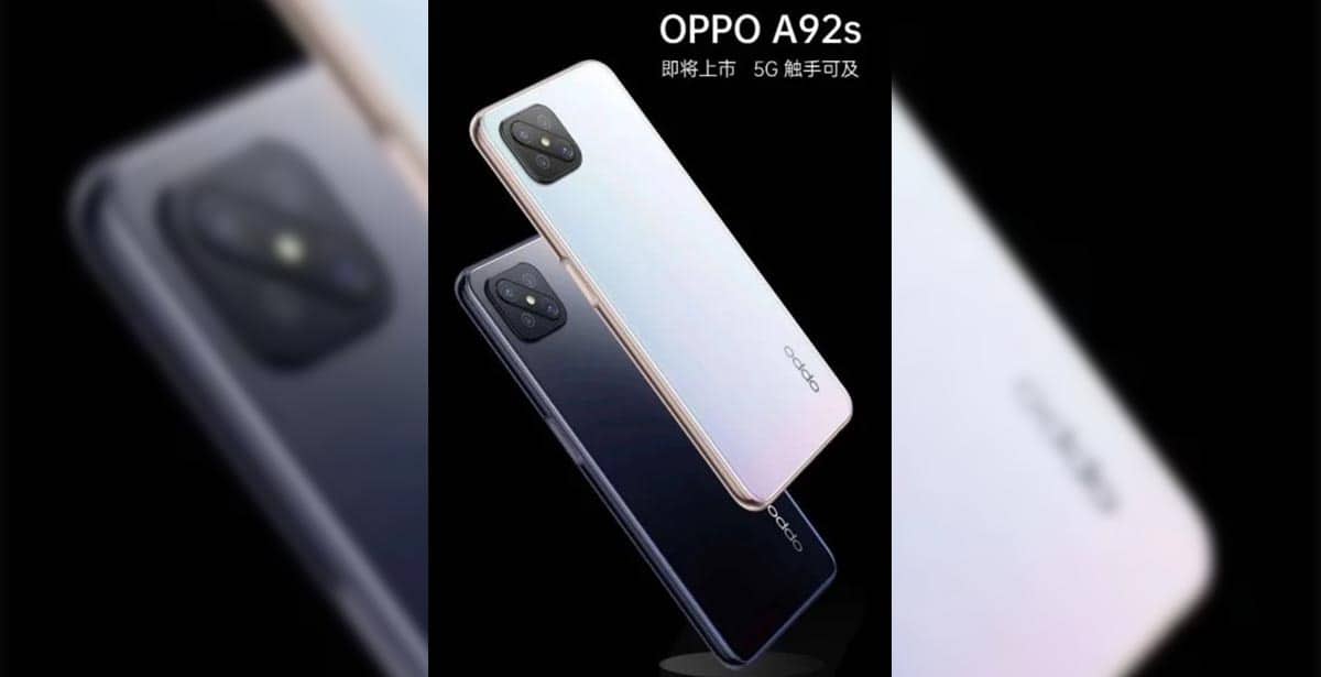 OPPO A92S Poster Leak Cover