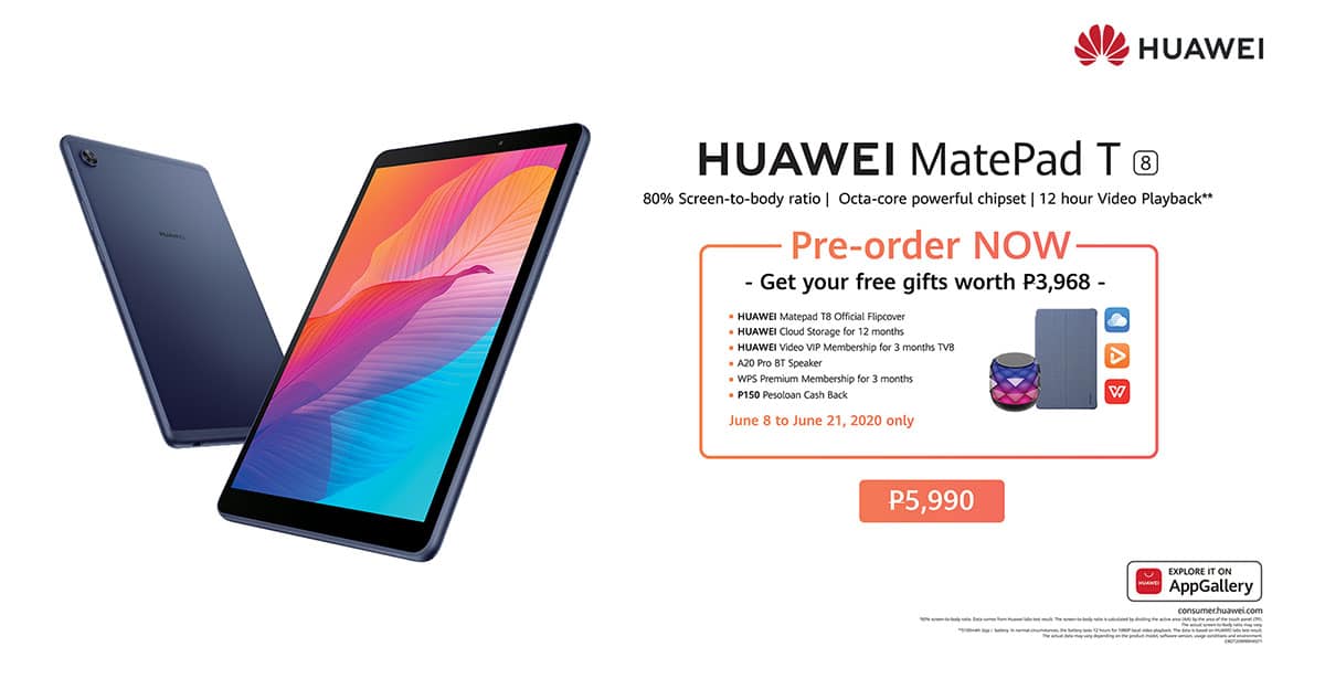 Huawei MediaPad T Pre order