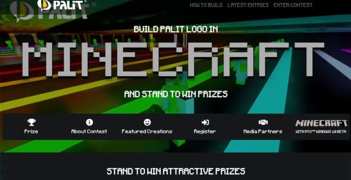 Palit Logo Minecraft Contest