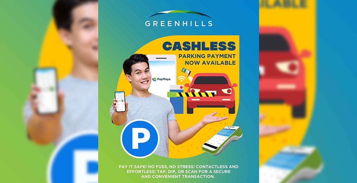 Greenhills Cashless Parking Cover