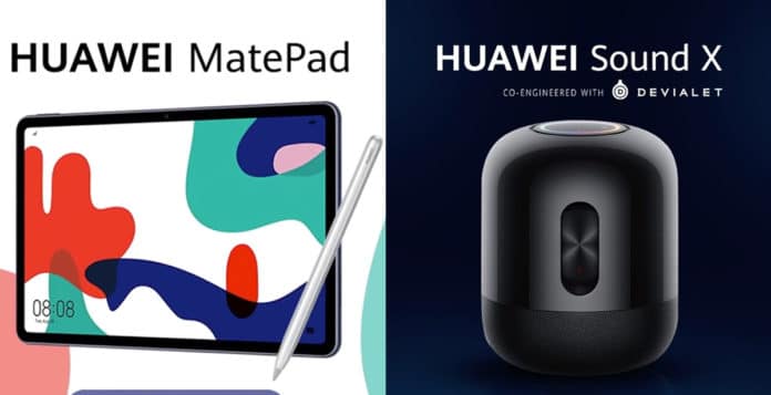 Huawei MatePad and Sound X Release Date