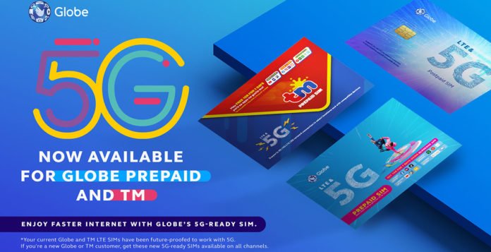 Globe 5G Prepaid and TM Cover