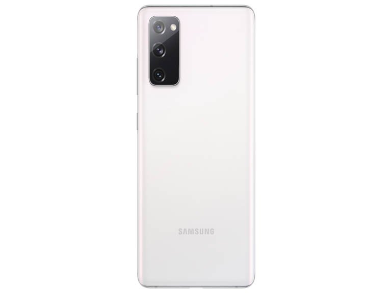 7. Galaxy S20 FE Product Image Cloud White Back 2