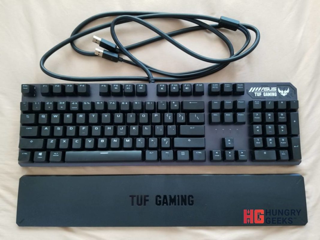 Asus tuf gaming k3 обзор