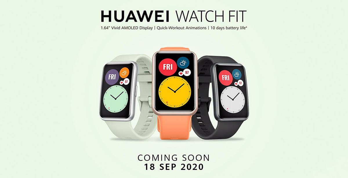 Huawei Watch Fit Teaser Launch PH