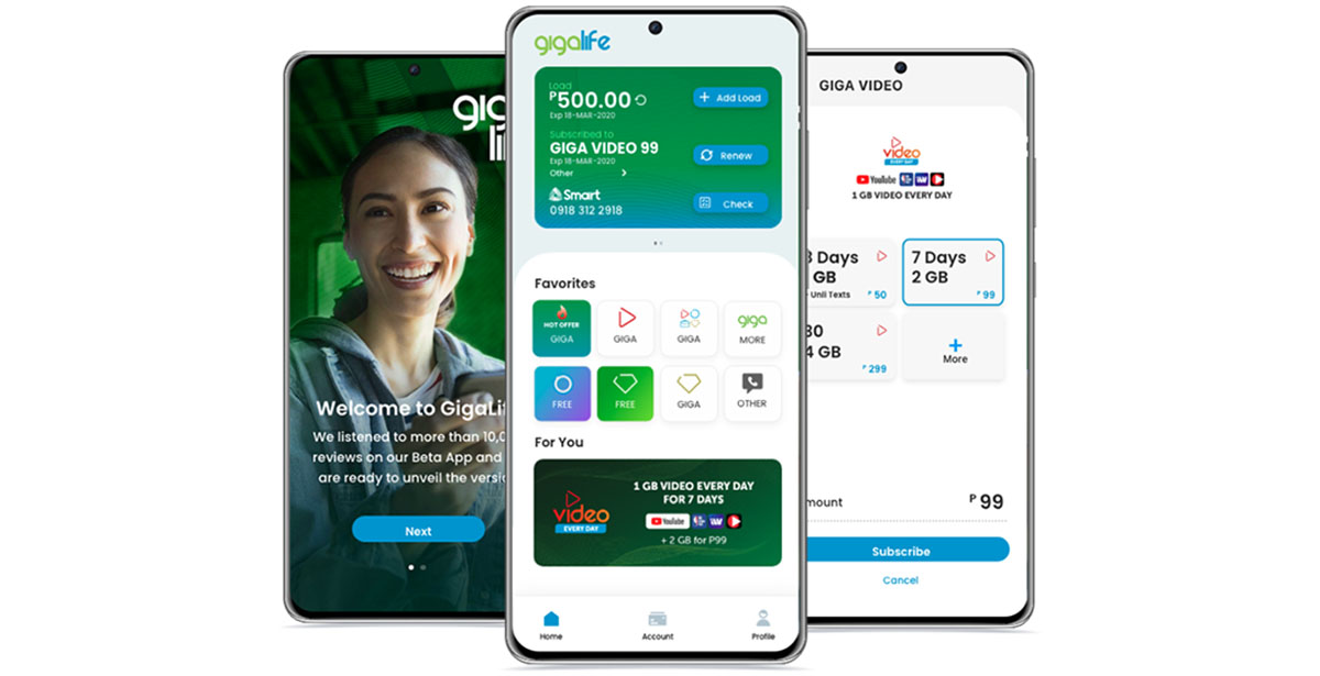 Smart GigaLife App Cover